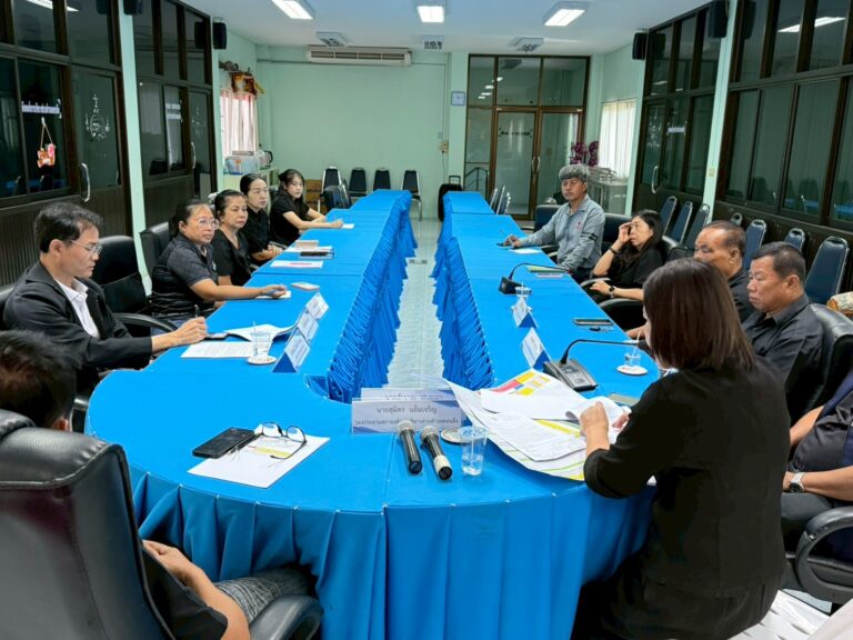 ประชุมพิจารณา (ร่าง) จัดทำแผนอัตรากำลัง 3 ปี (พ.ศ.2570 – 2572)